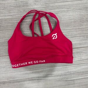 Peloton / Lululemon Women's Pink Sports Bra
